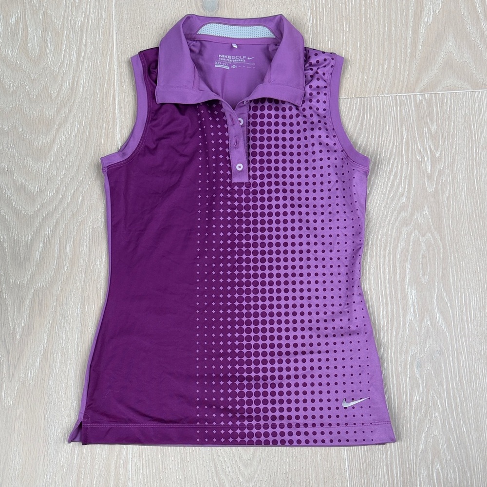 Nike Women's Purple Gradient Tank Top